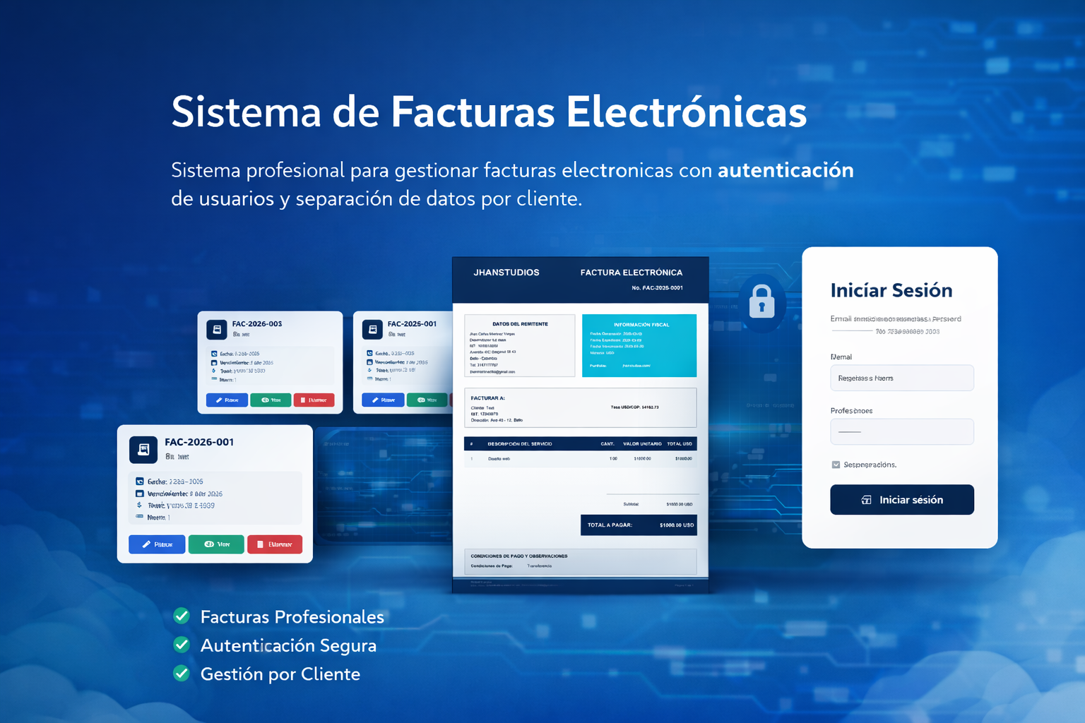 Sistema de Facturas Electrónicas